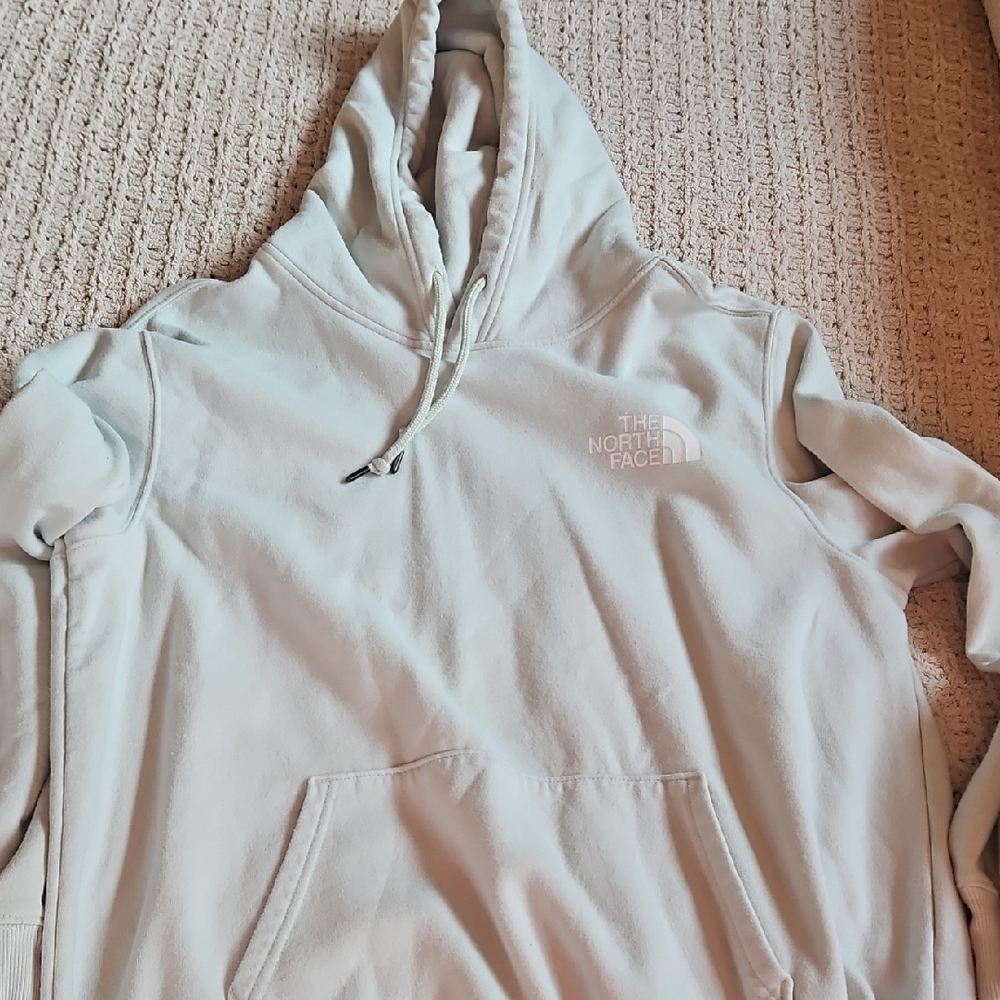 The North Face Light Gray Hoodie